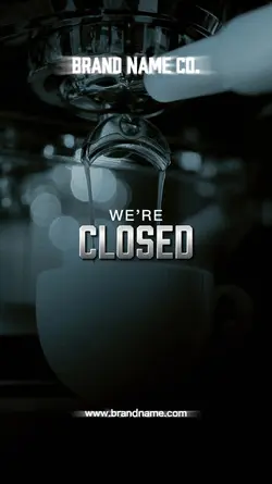 WE'RE CLOSED VIDEO