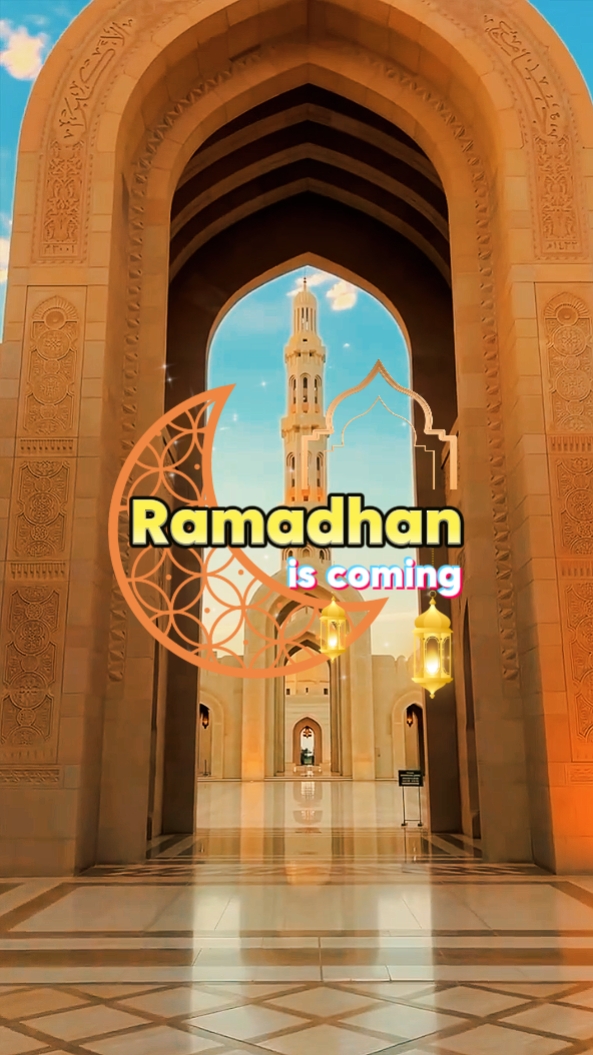 Le Ramadhan arrive