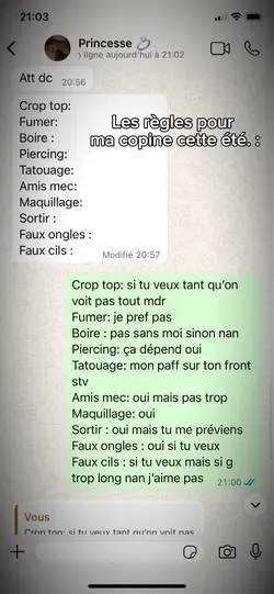 Règles été 