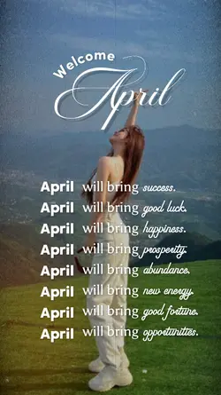 April will bring