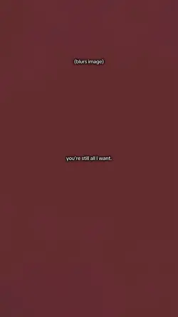all I want- blur
