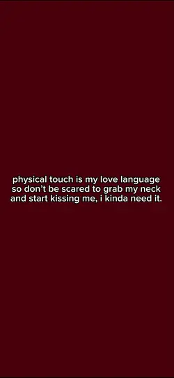 physical touch>>😻