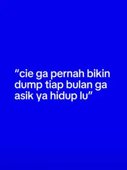 “cie ga pernah bikin
