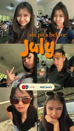 six pics of July