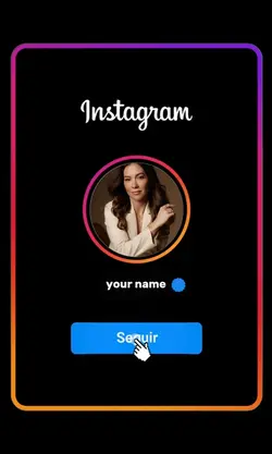 Instagram animation