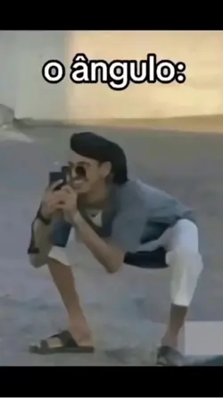 O ângulo / a foto