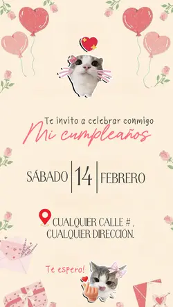 Invitación Cumple 