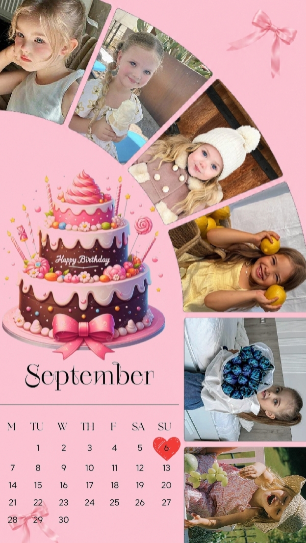 BDAY DAUGHTER 6 SEPT