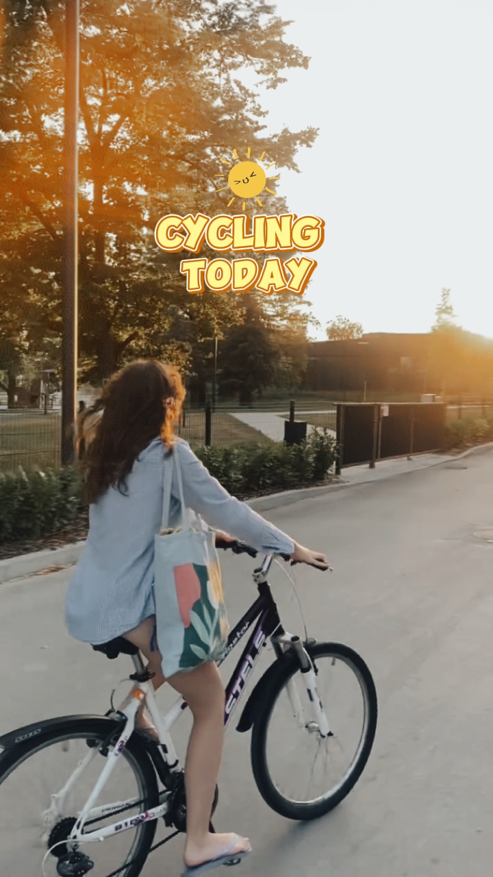 cycling today 