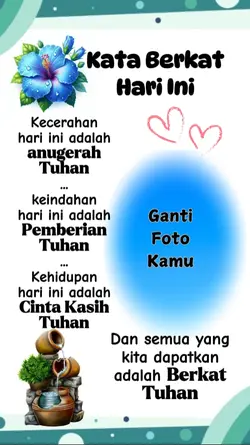 kata berkat hari Ini