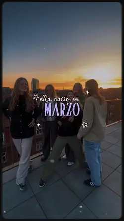 ella nacioʻ en marzo