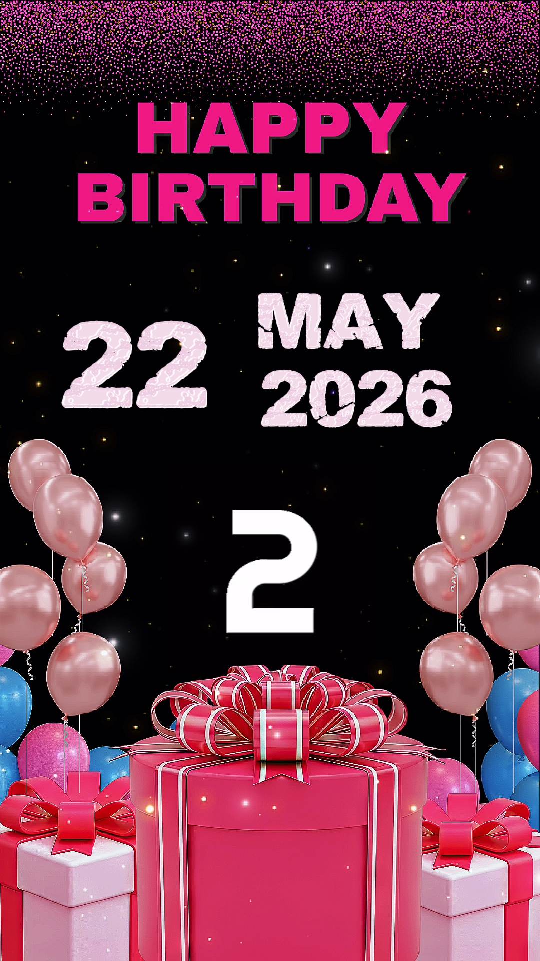 Birthday 22 May 