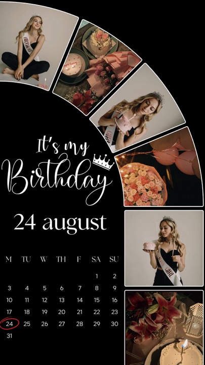 BIRTHDAY GIRL AUG 24