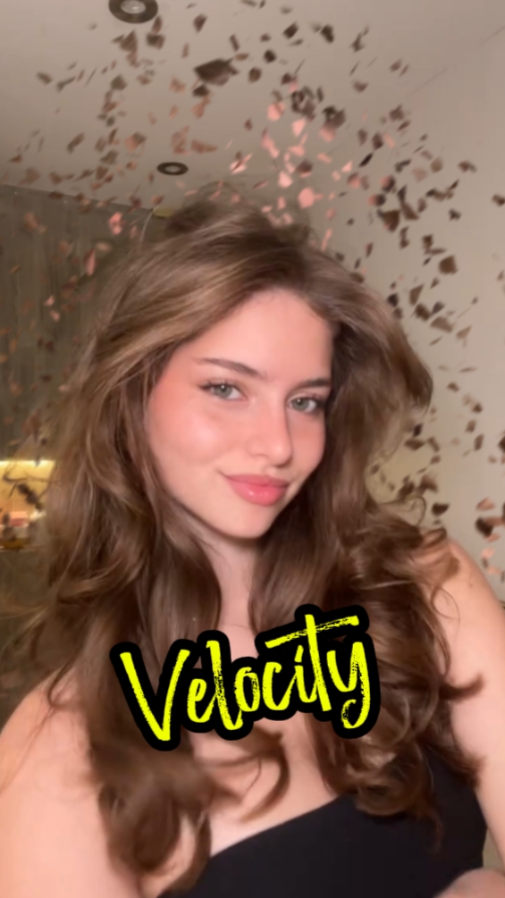 Velocity slowmo 