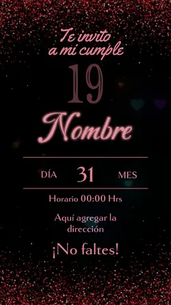 Invitación de cumple