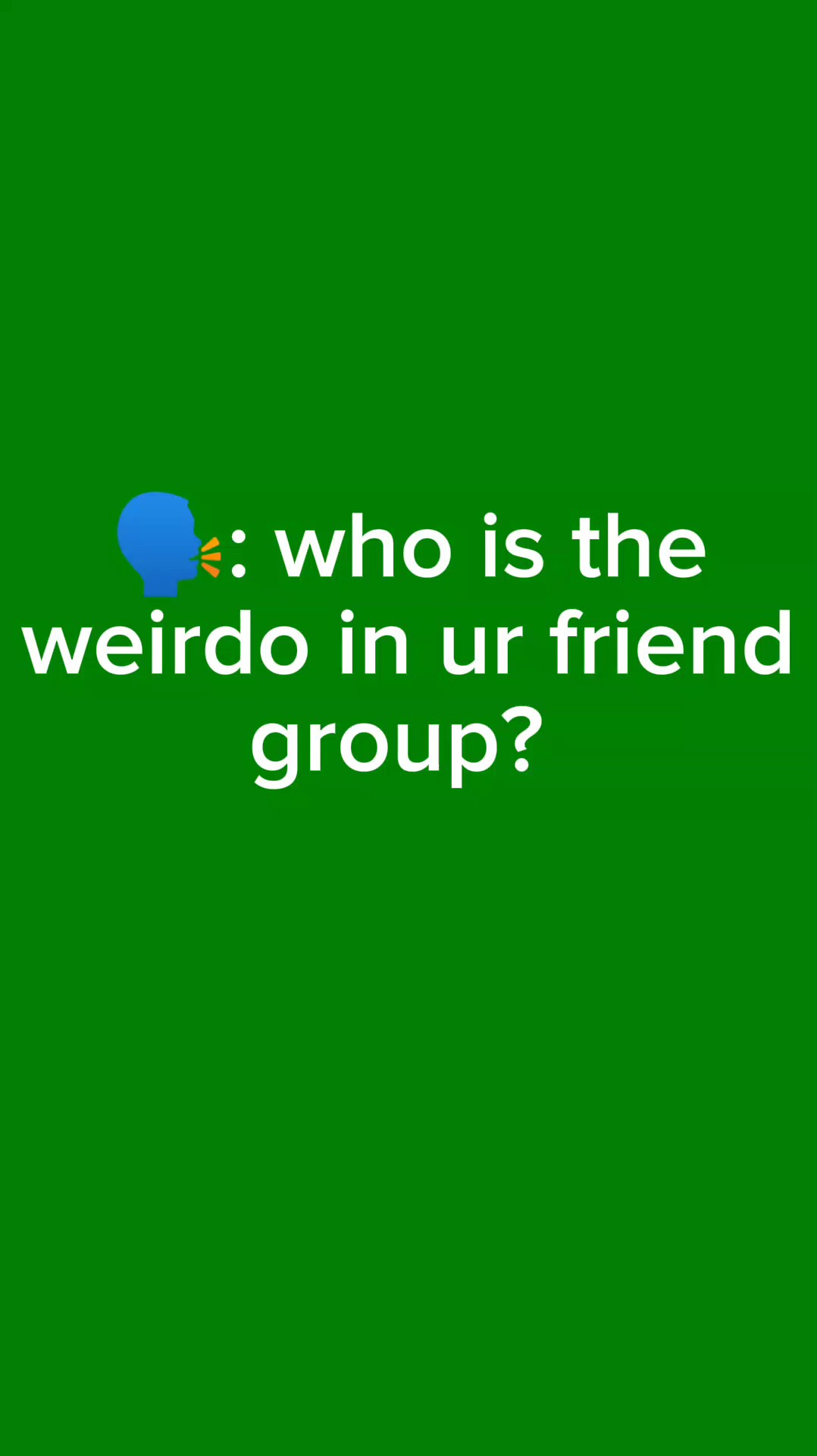 I ma weird