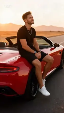 red sports car