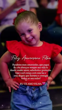 Feliz vida filha
