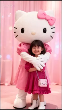 Hello Kitty Mascot