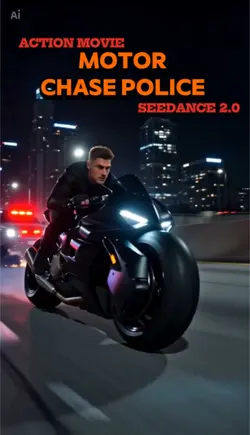 Motor chase police 