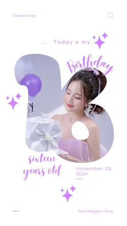 16 y.o | purple