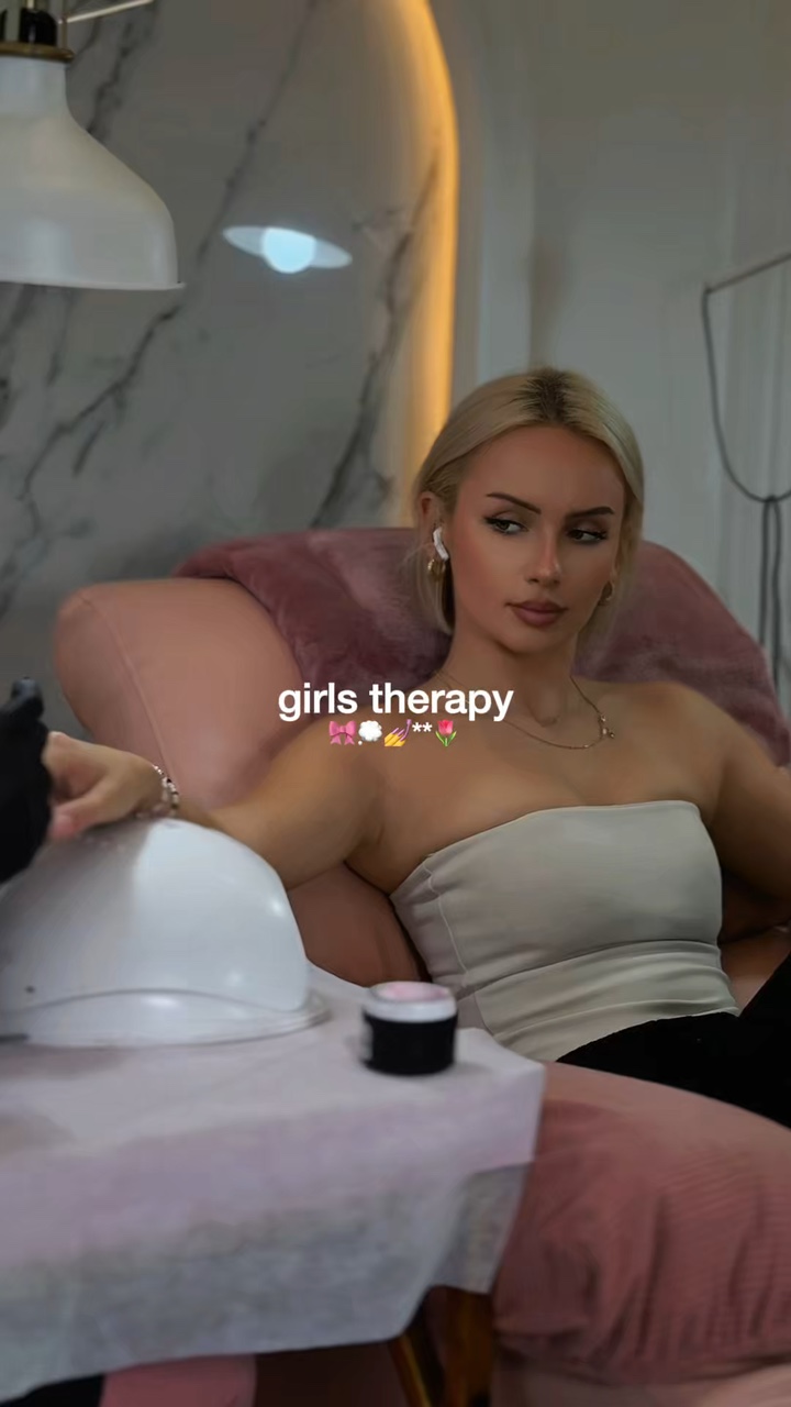 Tendência de terapia para meninas
