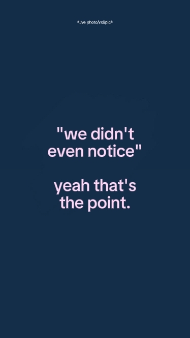 wedidntevennotice