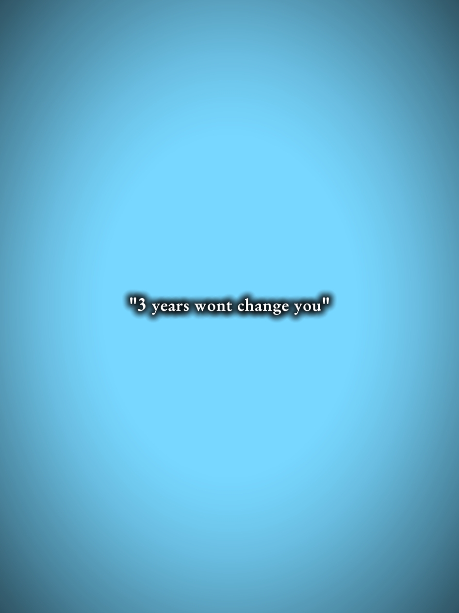 Cambio de 3 años 