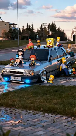 Ai Car x Cartoon