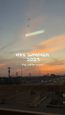 Bye summer