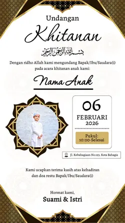 Undangan Khitanan 10