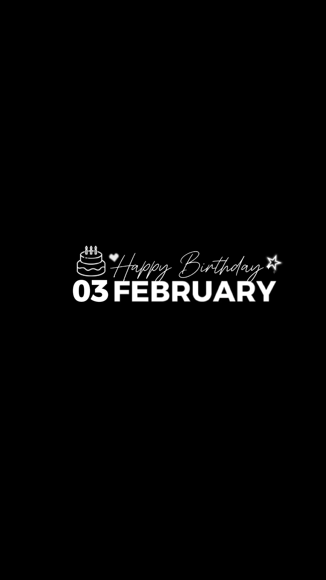 03 de febrero Cumpleaños