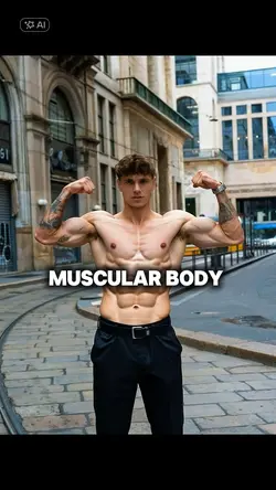 muscular body 