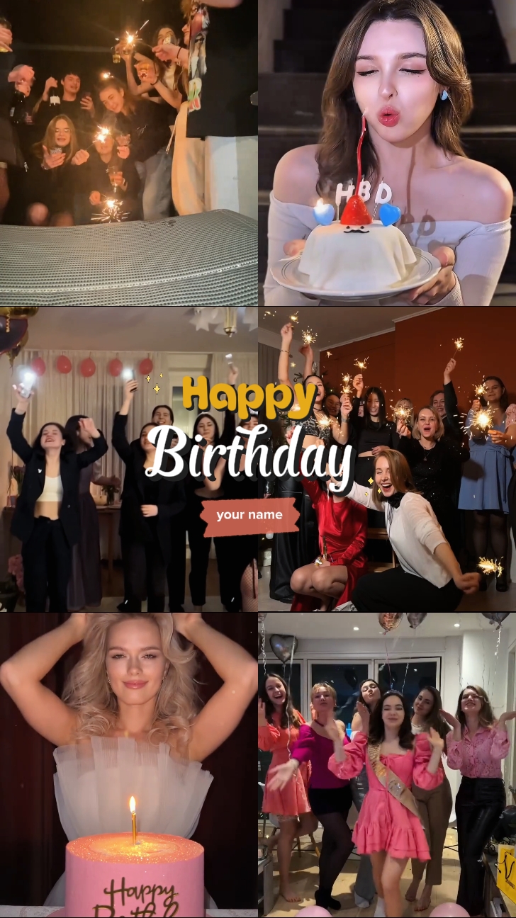 trend birthday party