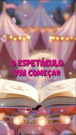 convite circo rosa