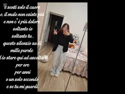 senti solo il cuore