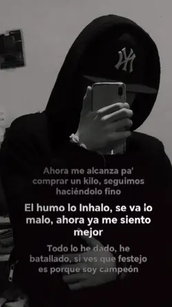 El humo lo inhaló❤️