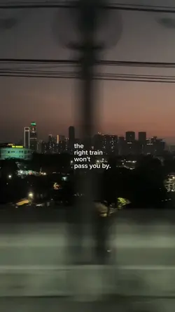 the right train wont