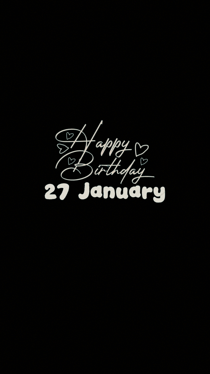 27 January birthday