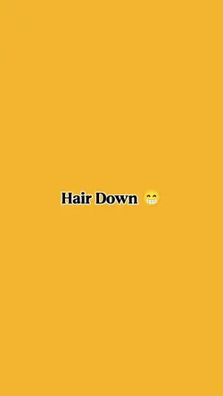 Hair Down Hair Up