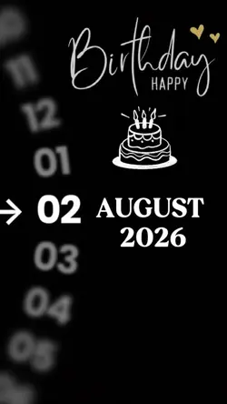 BIRTHDAY 02 AUGUST