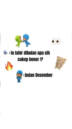 lu lahir di bulan ap