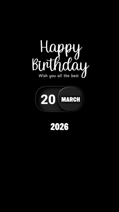 ANNIVERSAIRE LOVE 20 MARS