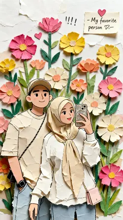 TORNPAPER FLOWERS