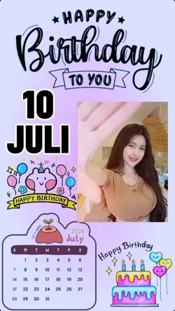 10 Juli Ultah