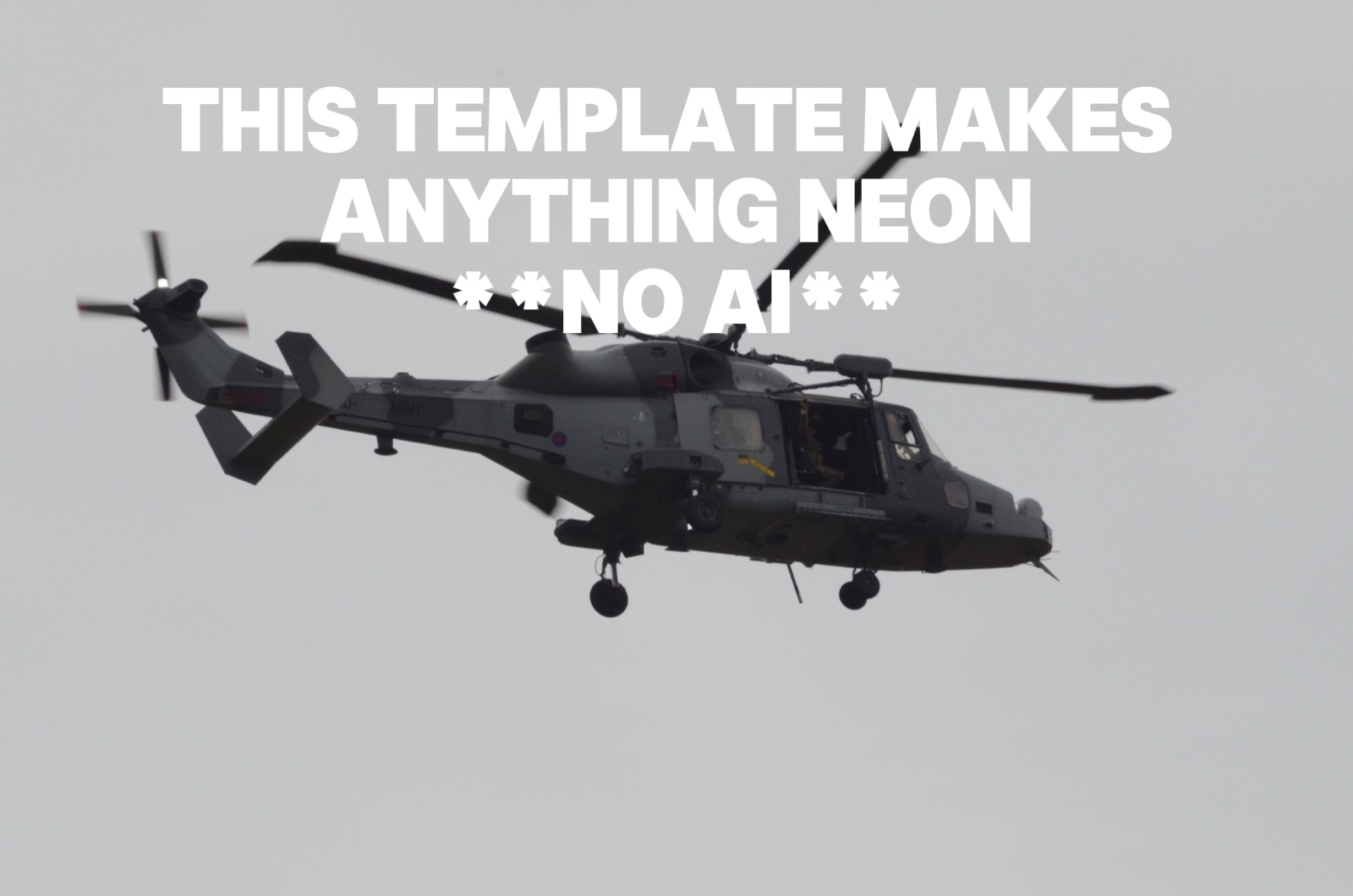 MAKE ANYTHING NEON 