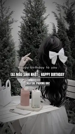 [6] Happy Birthday