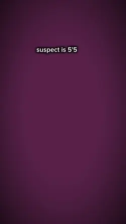 suspect is 5'5