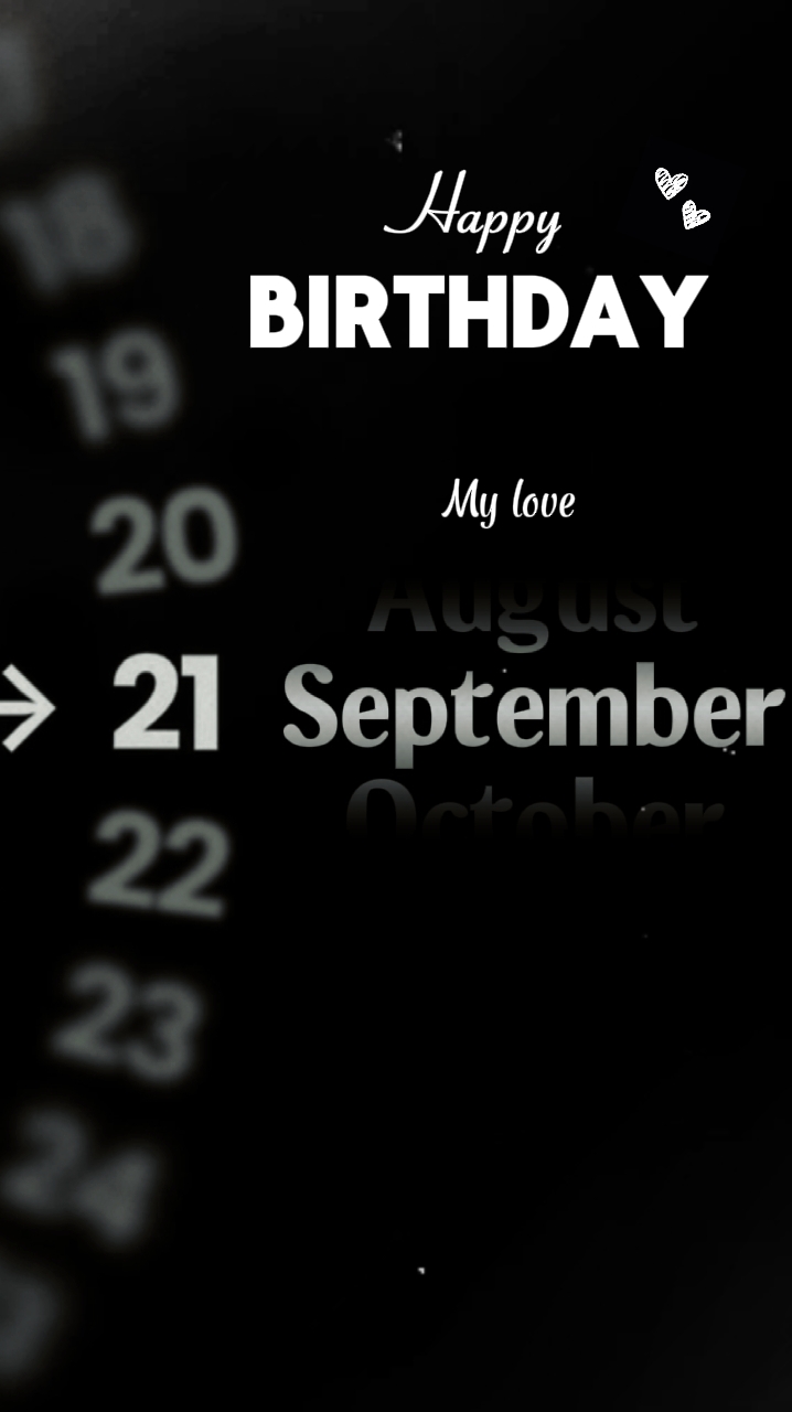 Hbd 21 September
