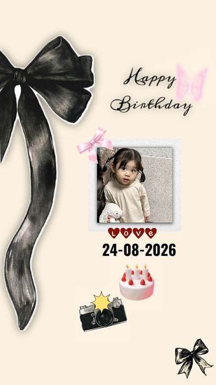 HBD kızı 24 augu